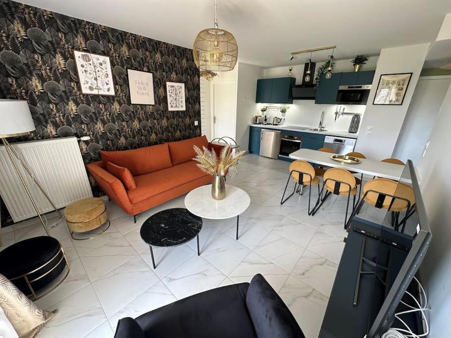 Superbe Appart Au Pied De Disney Apartment Serris Bagian luar foto