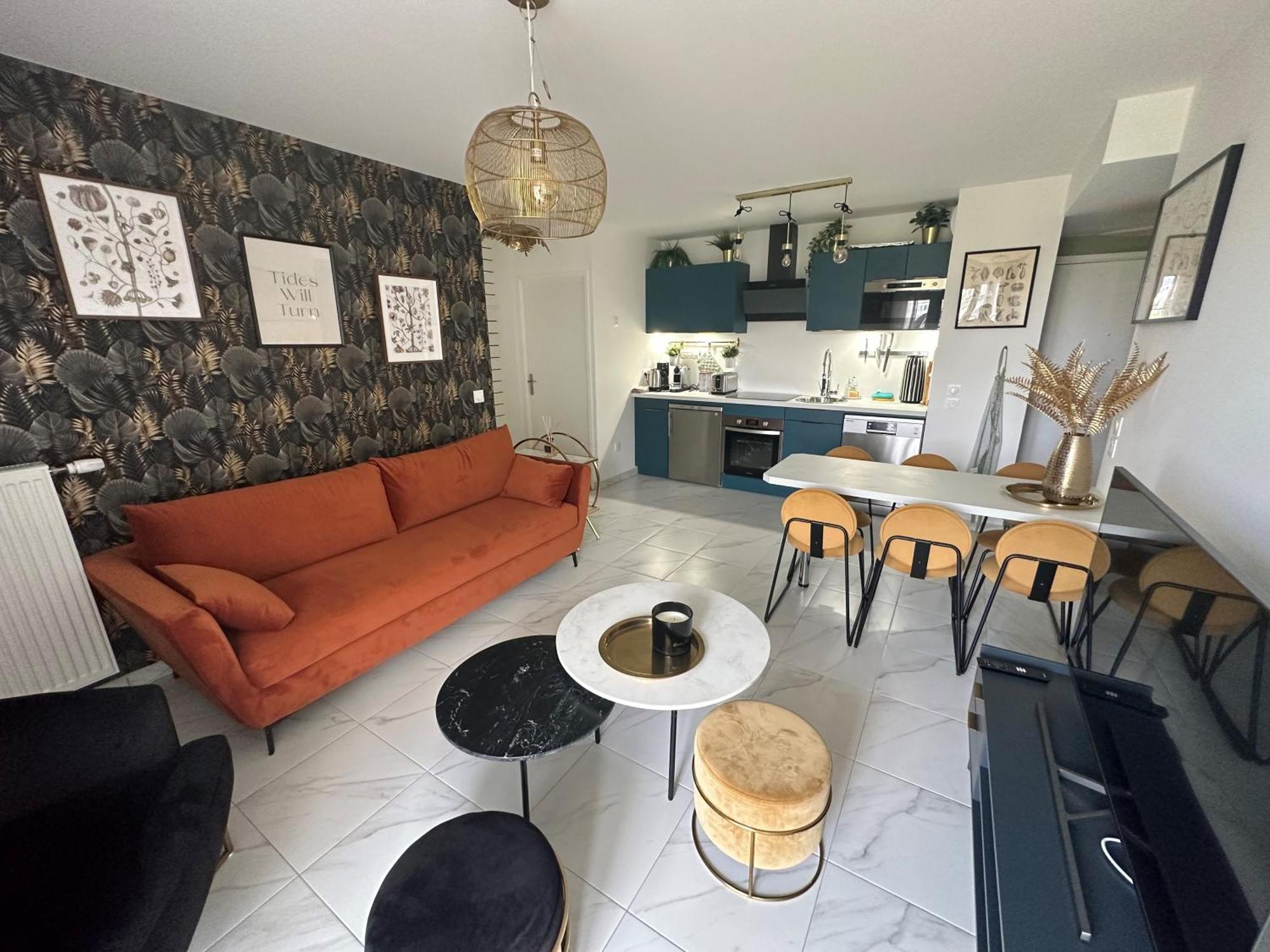 Superbe Appart Au Pied De Disney Apartment Serris Bagian luar foto
